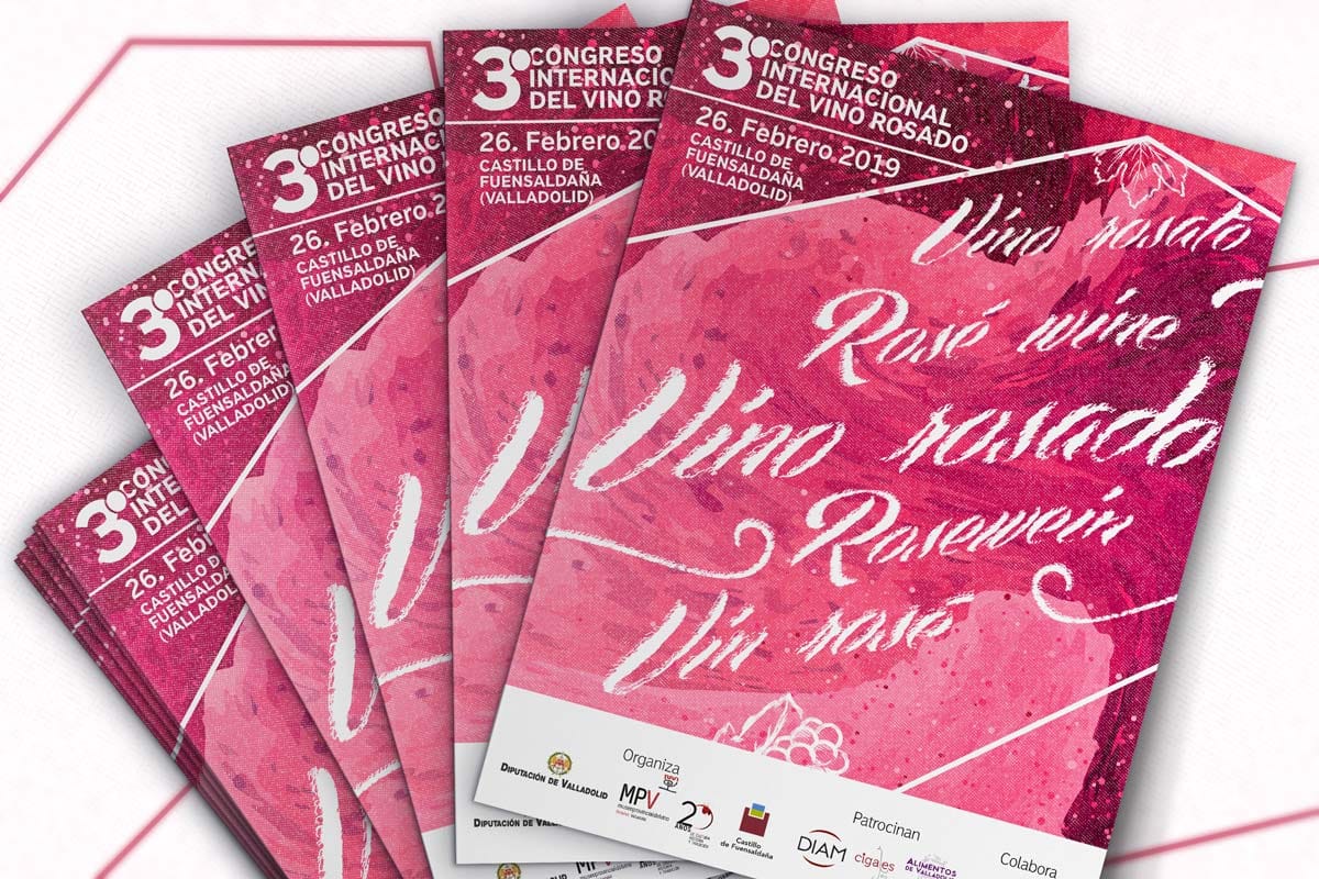Carpetas - Campaña publicitaria - 3º Congreso Internacional del Vino Rosado