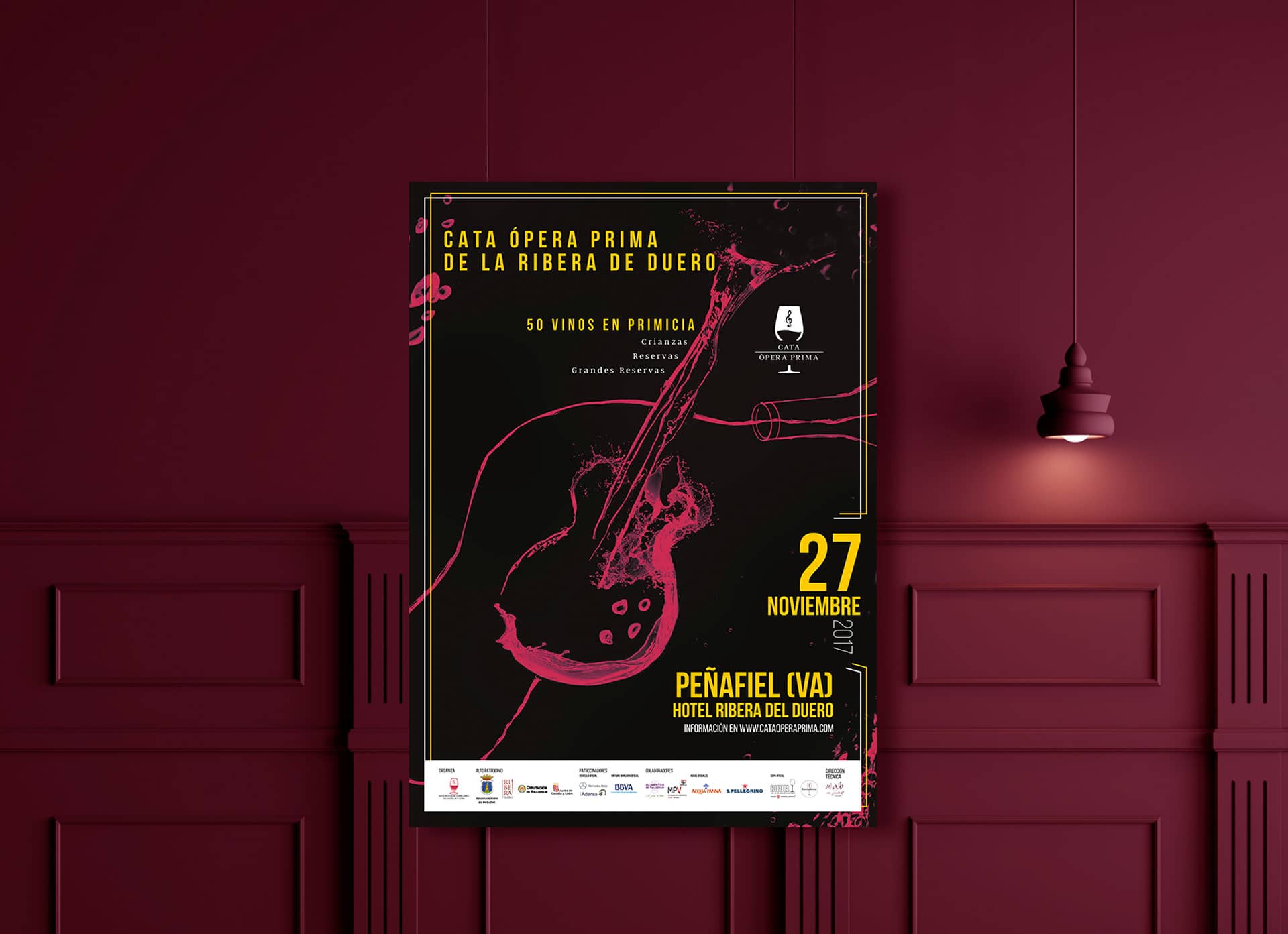 Cartel - Campaña de publicidad - Cata Ópera Prima 2017
