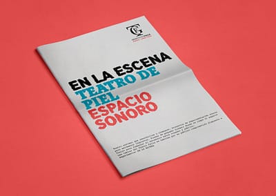 Diseño editorial de la gaceta del Gran Teatro Falla (Marzo – Junio 2018)