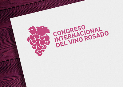 Diseño de identidad visual corporativa – Congreso Internacional del Vino Rosado