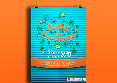 Propuesta campaña de publicidad de Fiestas de Primavera Centro de Mayores (Valladolid) (2018)