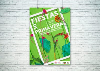 Campaña de publicidad – Fiestas de Primavera Centro de Mayores (Valladolid) (2017)
