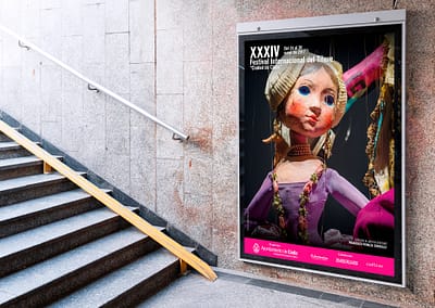 Campaña de publicidad – XXXIV Festival Internacional del Títere “Ciudad de Cádiz”