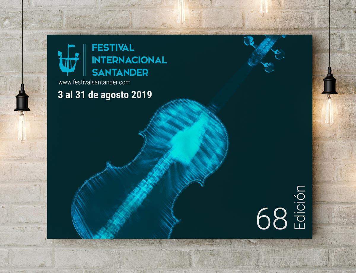 Cuadro - Propuesta de campaña publicitaria - Festival Internacional Santander 2019