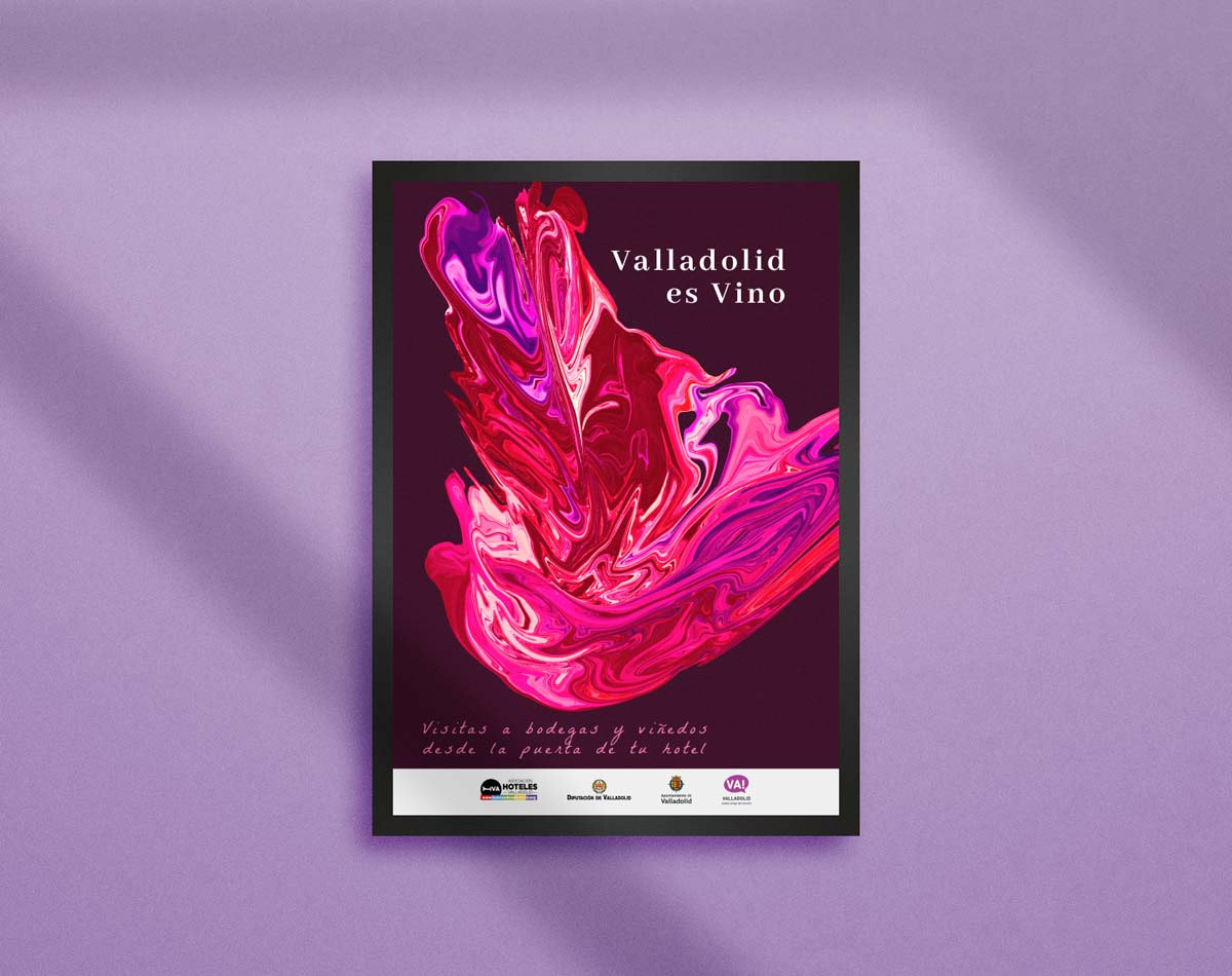 Cartel - Imagen de campaña - Valladolid es Vino 2019